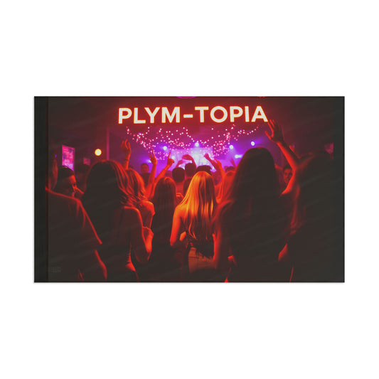 Plymtopia's: "Party Girl" Dorm Flag