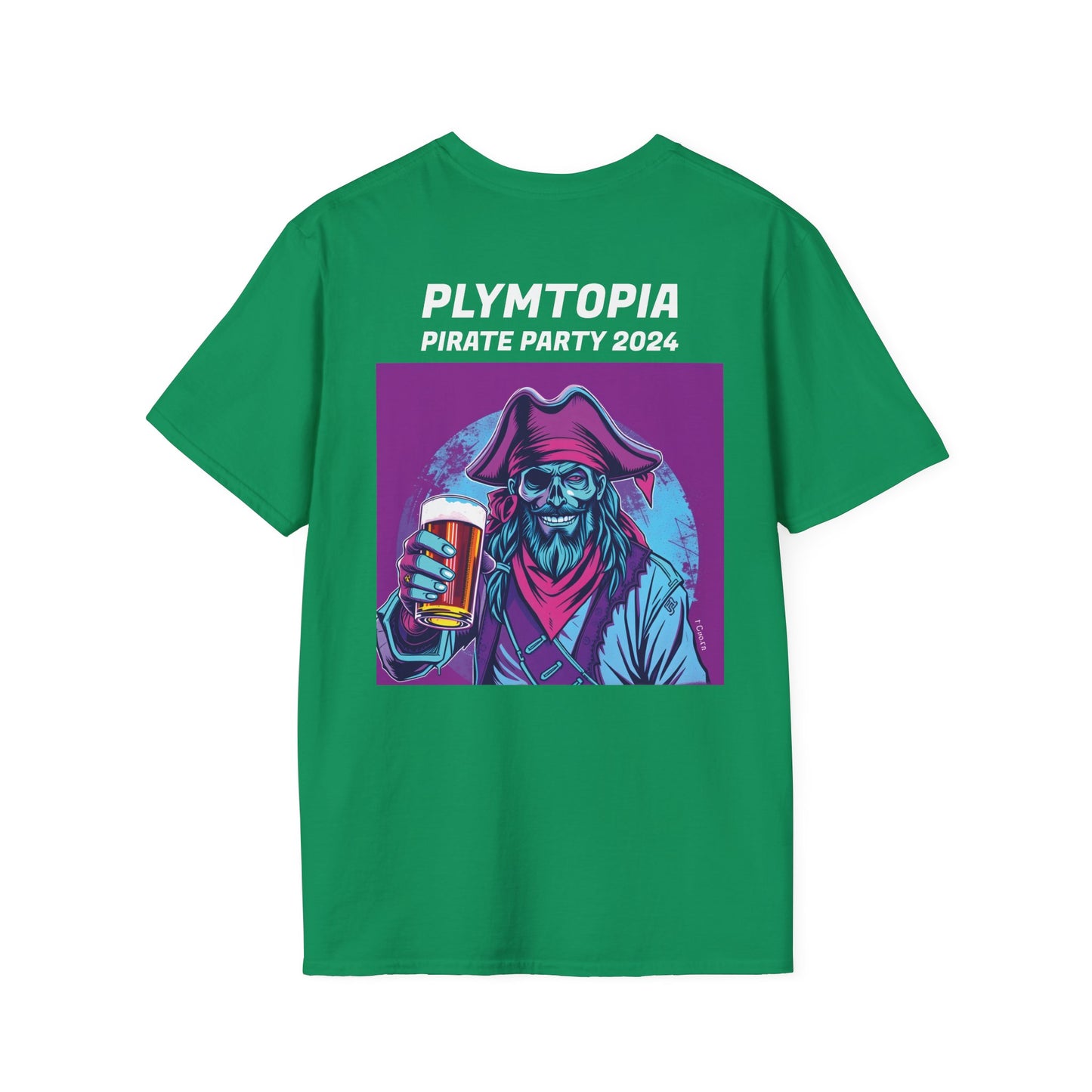 Plymtopia's: PIRATE PARTY T-Shirt