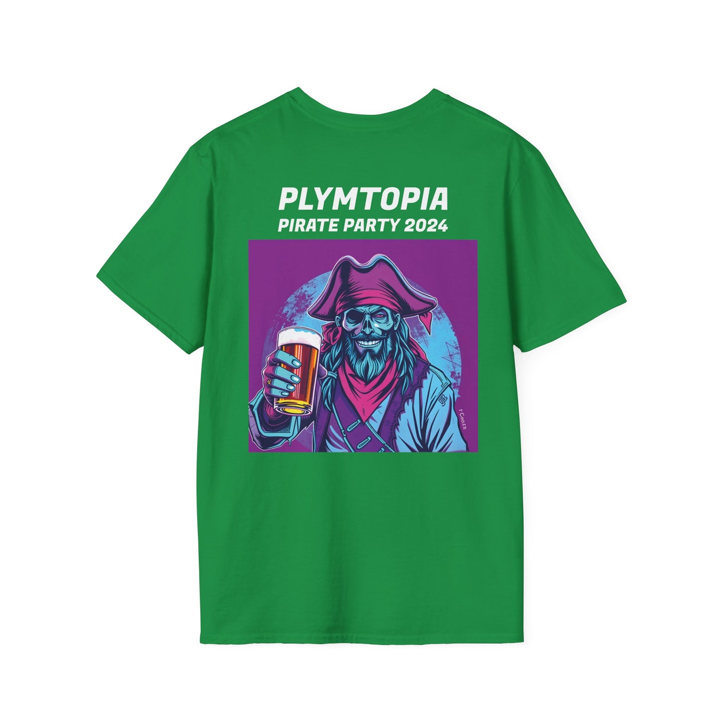 Plymtopia's: PIRATE PARTY T-Shirt