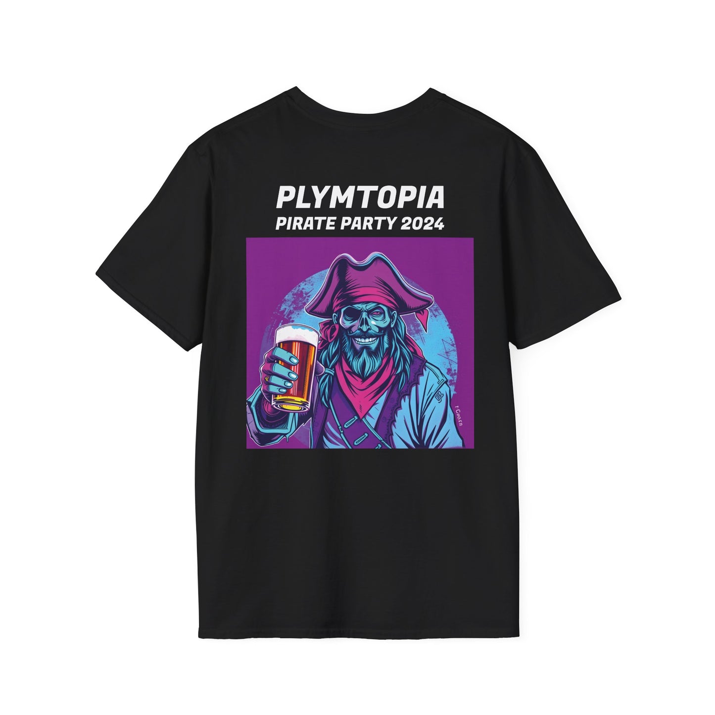 Plymtopia's: PIRATE PARTY T-Shirt