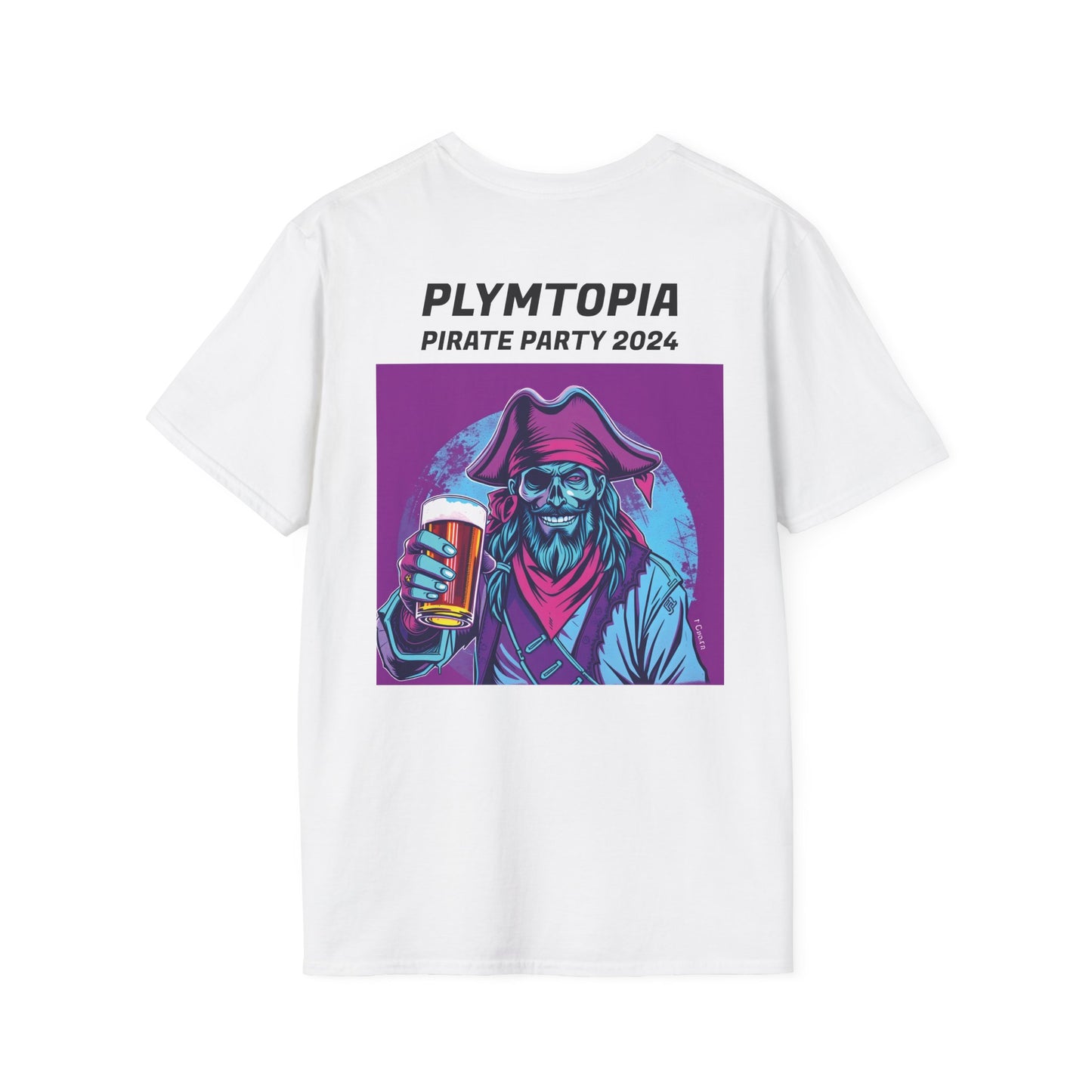 Plymtopia's: PIRATE PARTY T-Shirt