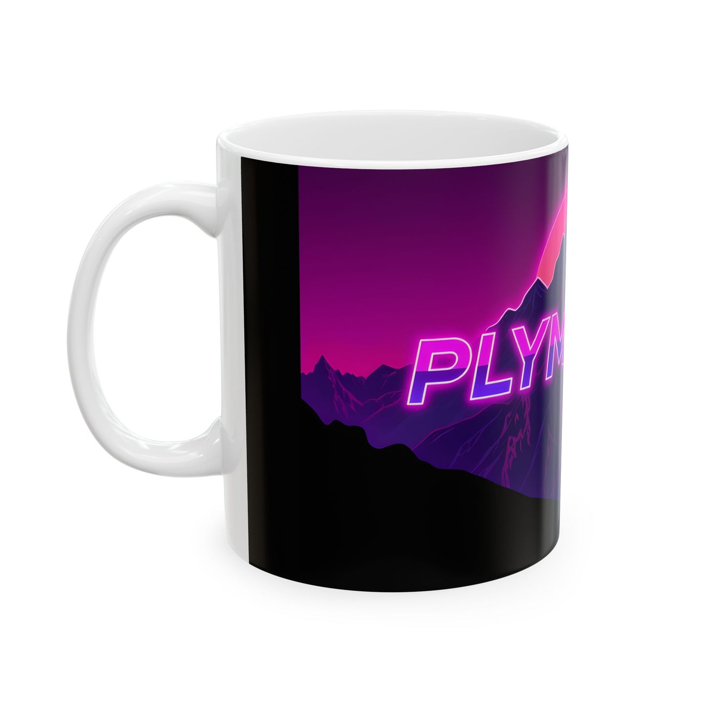 Plymtopia's: Ceramic Mug, (11oz, 15oz)