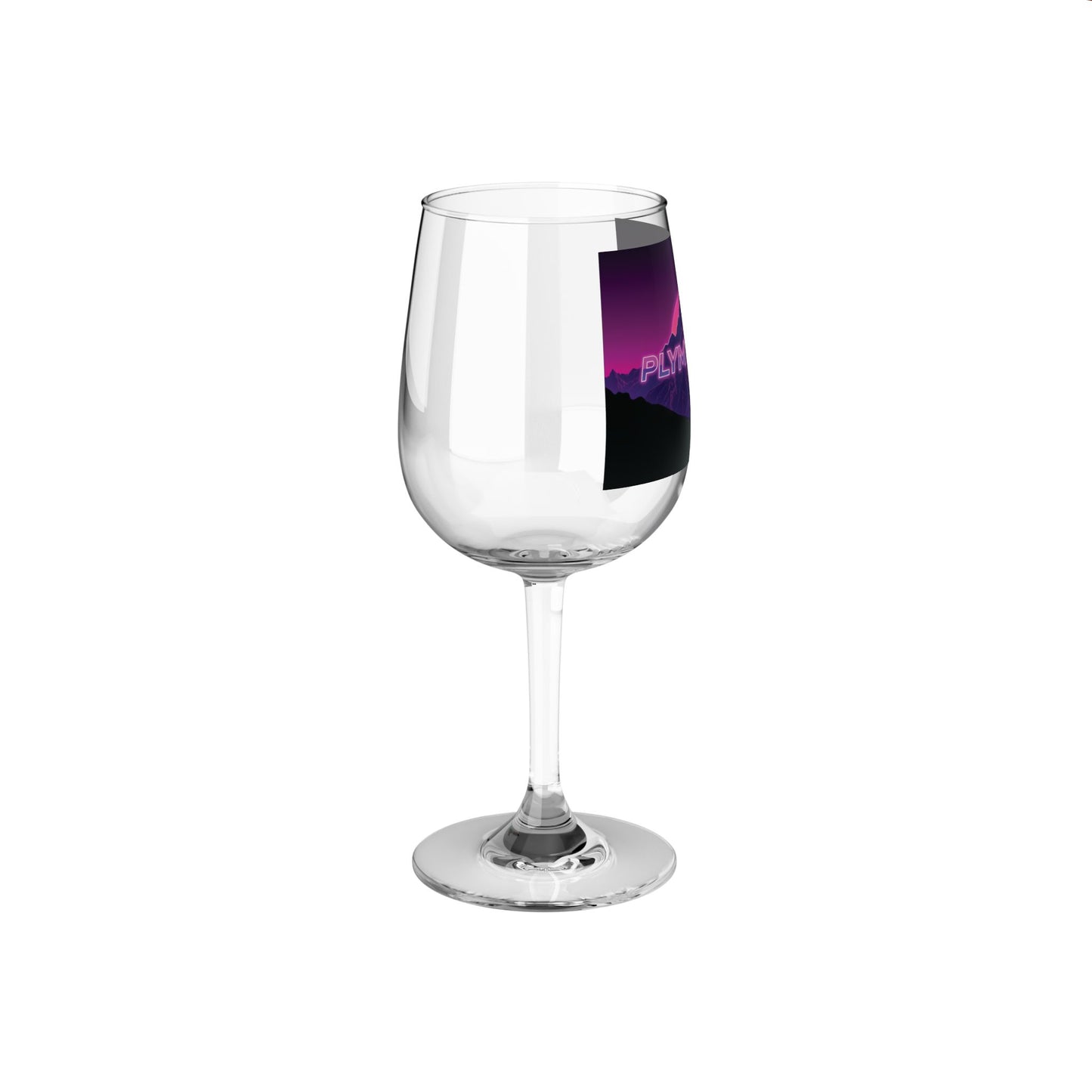 Plymtopia's: Wine Glass, 12oz