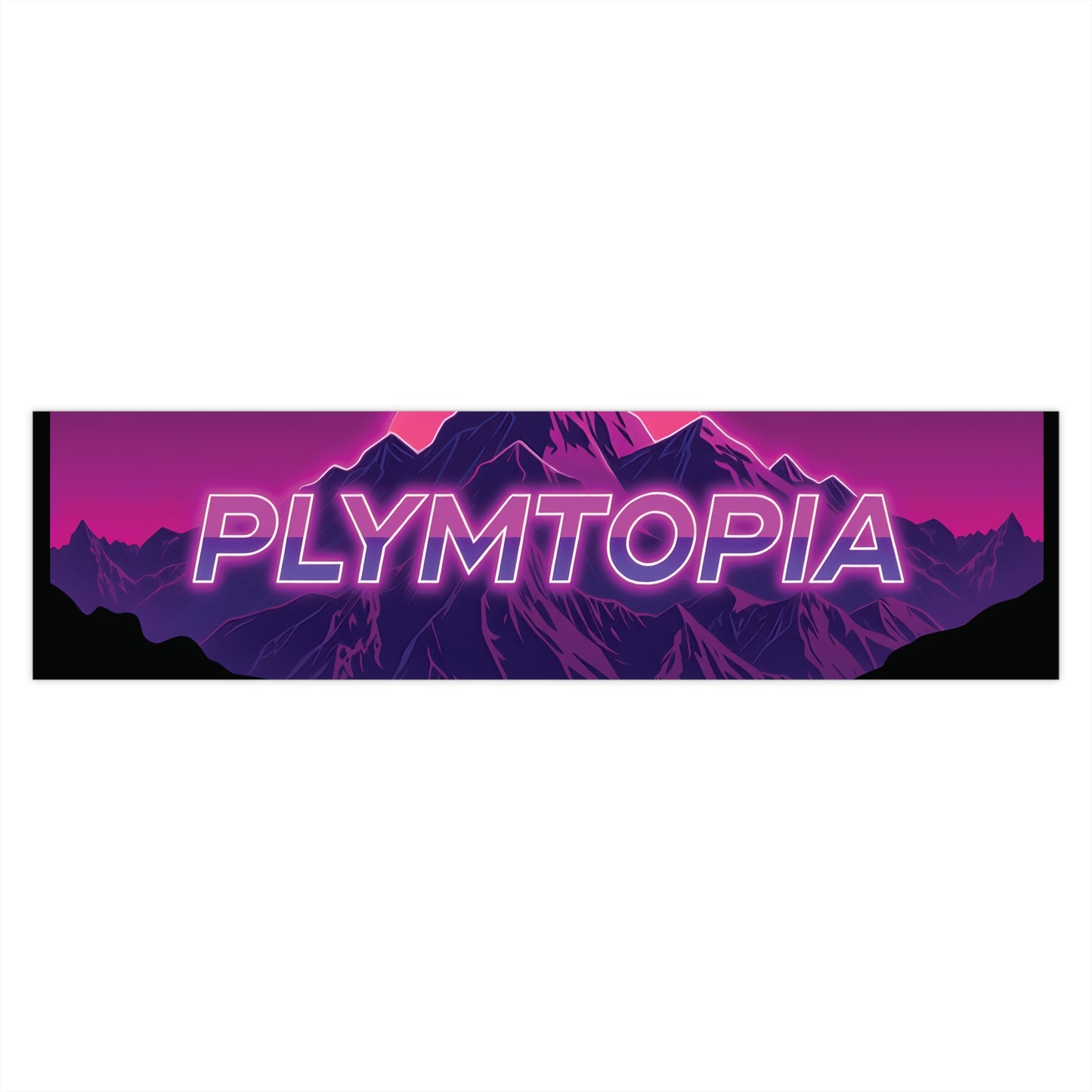 Plymtopia's: Official Bumper Sticker