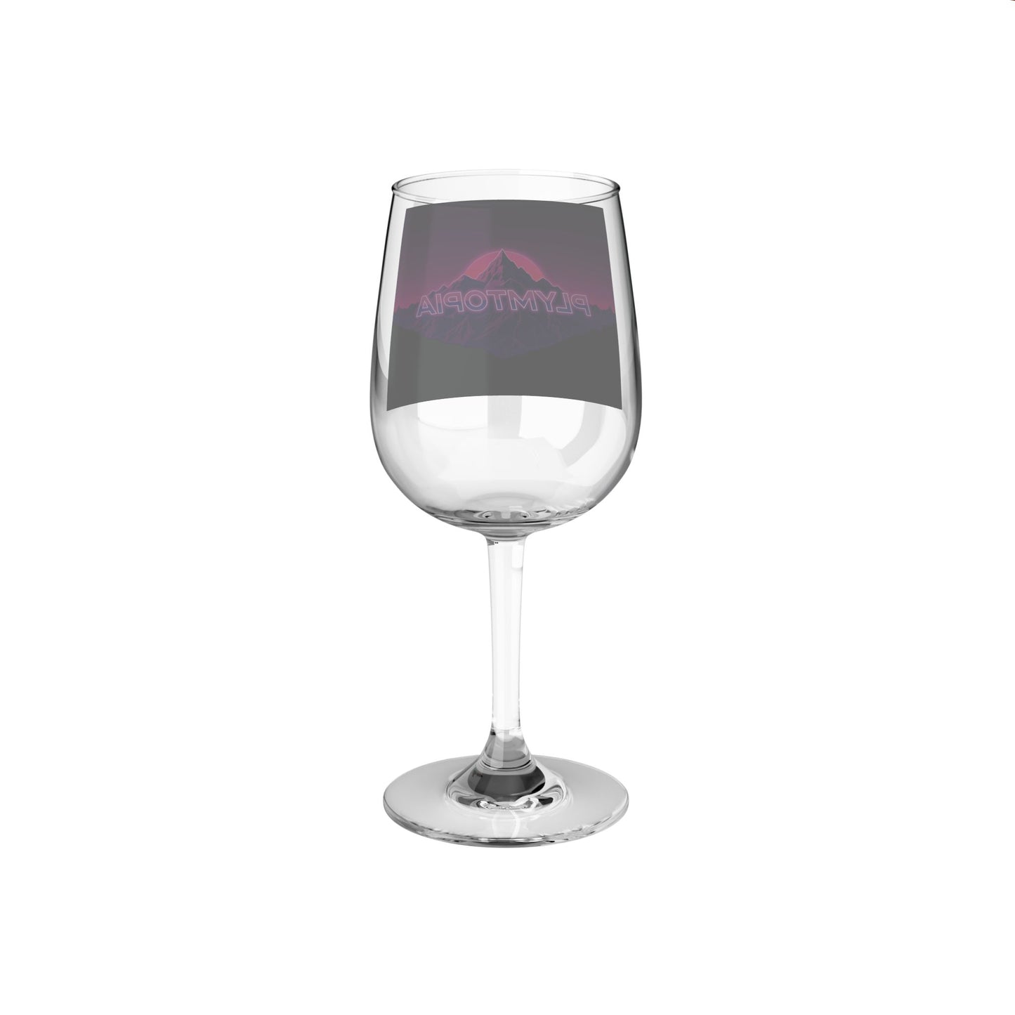 Plymtopia's: Wine Glass, 12oz