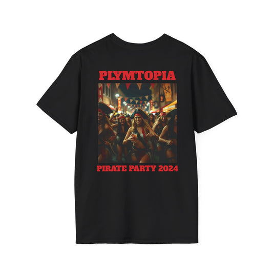 Plymtopia's PIRATE PARTY 2024 T-Shirt